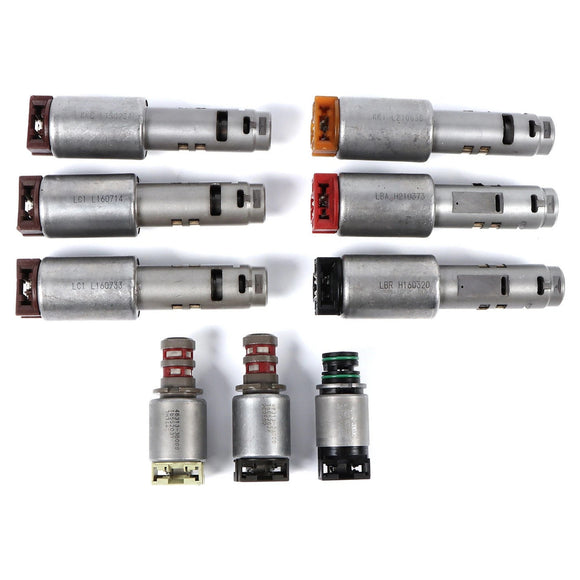 9PCS A8LR1 Transmission Solenoid Valve Kit For Hyundai Genesis 2011-2016