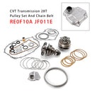 Transmission CVT Pulley 28T W/Belt+Chain & Rebuild Kit RE0F10A JF011E For Nissan-3