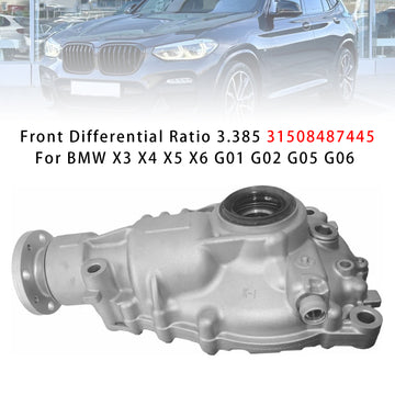 Front Differential Ratio 3.385 31508487445 For BMW X3 X4 X5 X6 G01 G02 G05 G06