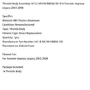 Throttle Body 16112-AA190 RME60-301 For Subaru Forester Impreza Legacy 2003-2008-14
