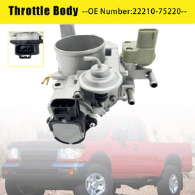 22210-75220 Throttle Body For Toyota Tacoma 4Runner T100 2.4L 2.7L 1997-2000
