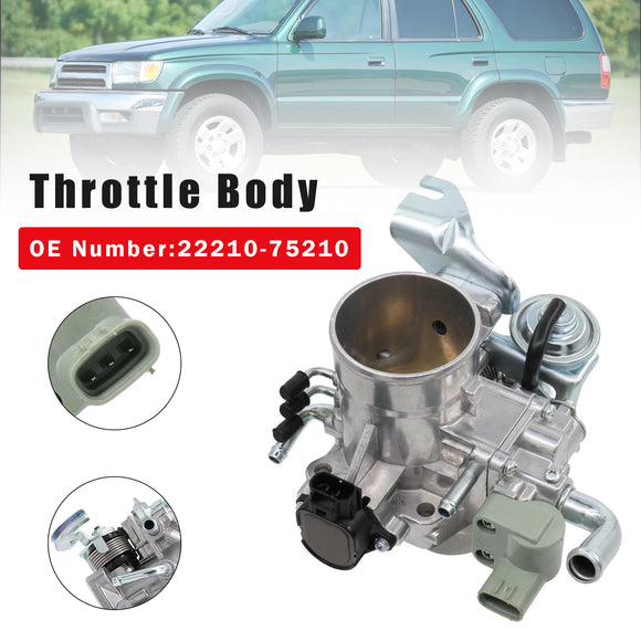 Throttle Body Valve 22210-75210 For Toyota 4Runner 2.4L 2.7L 1997-2004