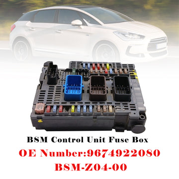 BSM Fuse Box 9674922080 BSM-Z04-00 For Citroën DS5 11-15 Peugeot 508 2010-