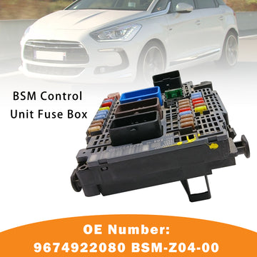 BSM Fuse Box 9674922080 BSM-Z04-00 For Citroën DS5 11-15 Peugeot 508 2010- - 0