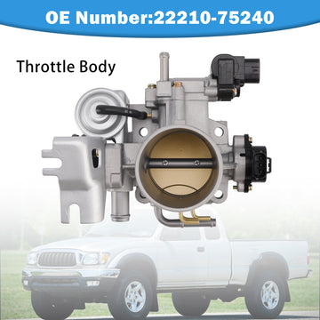 Throttle Body 22210-75240 For Toyota Tacoma 4Runner 2.4L 2.7L 2004-2004