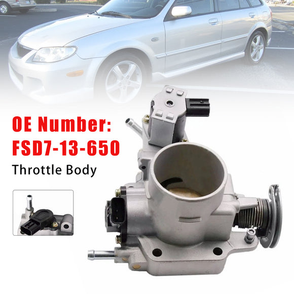 Throttle Body Assembly FSD7-13-650 For Mazda Protege Protege5 626 2.0L 1999-2003