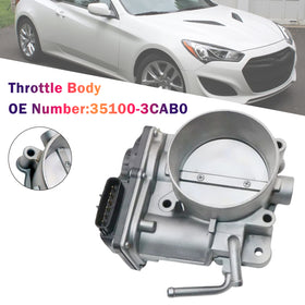 Throttle Body Assembly 35100-3CAB0 For Hyundai Genesis Coupe 2012-2016 - 0