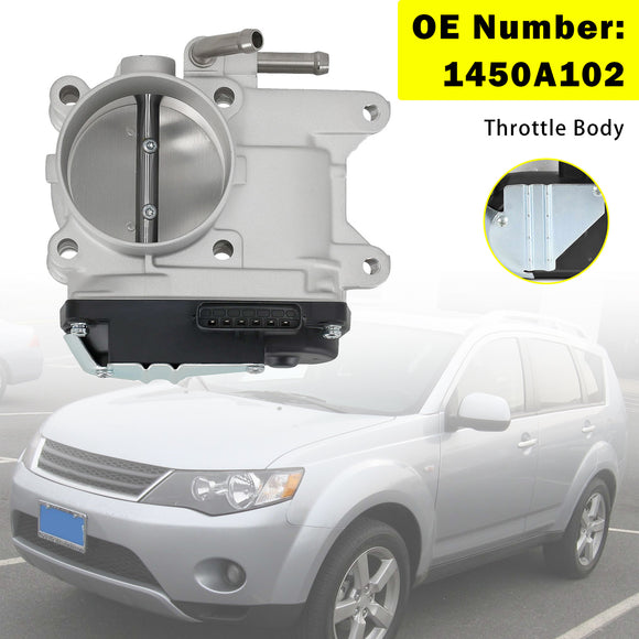 Throttle Body 1450A102 For Mitsubishi Outlander 2007 2008 2009 V6 3.0L 4-Door