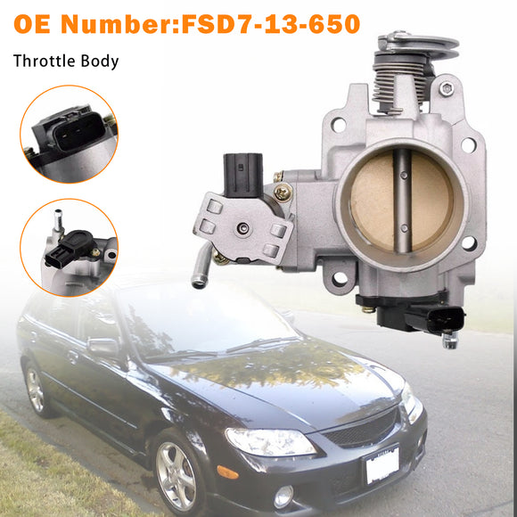 Throttle Body Assembly FSD7-13-650 For Mazda Protege Protege5 626 2.0L 1999-2003