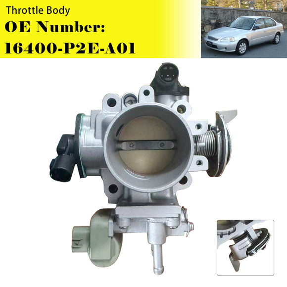 Throttle Body Assembly 16400-P2E-A01 For Honda Civic LX DX 1997-2000