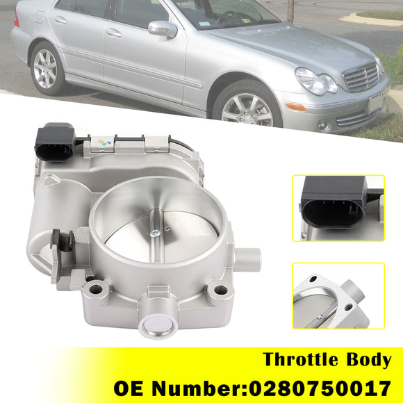 Throttle Body 0280750017 For Mercedes-Benz C280 2006-2007 C300 2008-2012