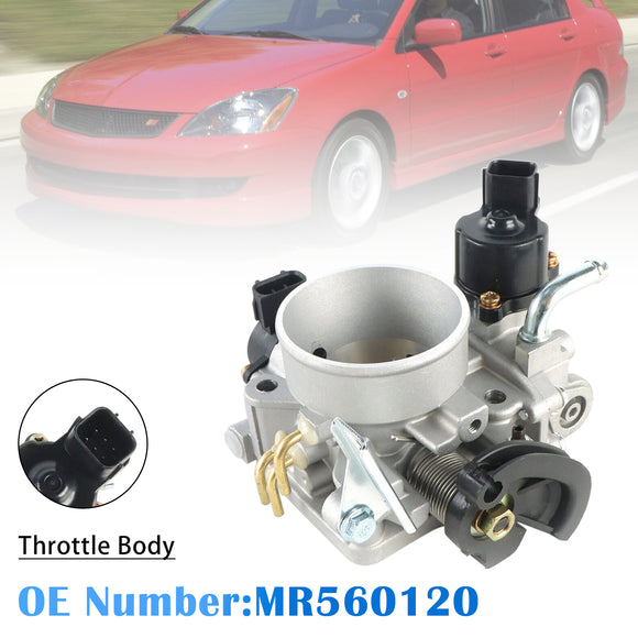 Throttle Body MR560120 For Mitsubishi Lancer 2002-2007 SOHC 2.0L