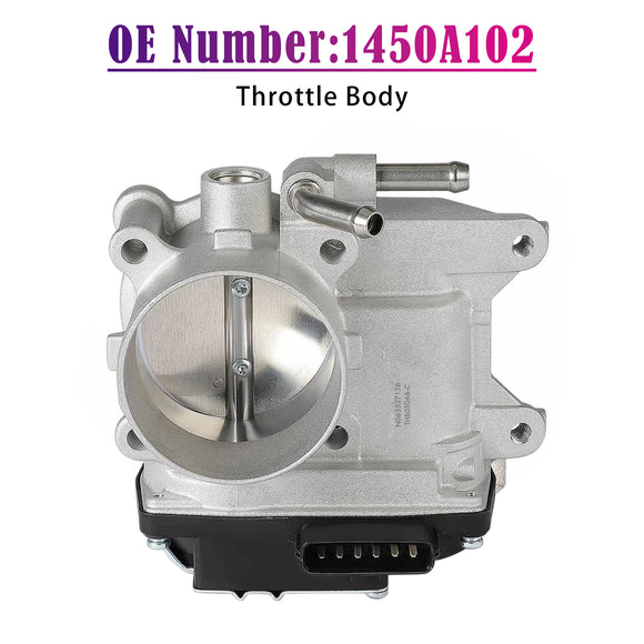 Throttle Body 1450A102 For Mitsubishi Outlander 2007 2008 2009 V6 3.0L 4-Door
