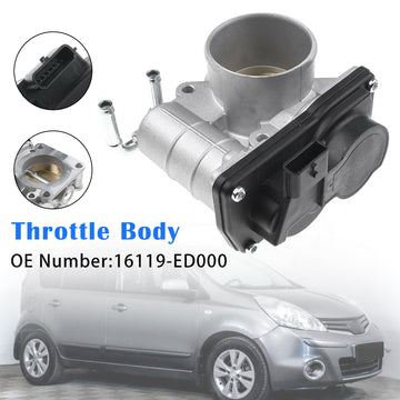 2010-2020 Nissan Cube Z12 1.6 16V HR 16 DE Petrol Hatchback Throttle Body 16119-ED000 Generic - 0