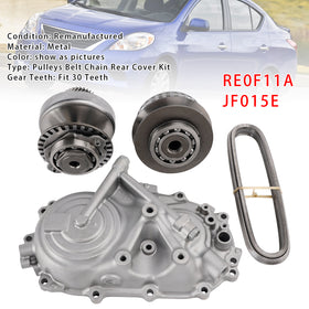 RE0F11A JF015E Pulleys Belt Chain Rear Cover Kit 30 Teeth For CVT Nissan 09-2018 - 0
