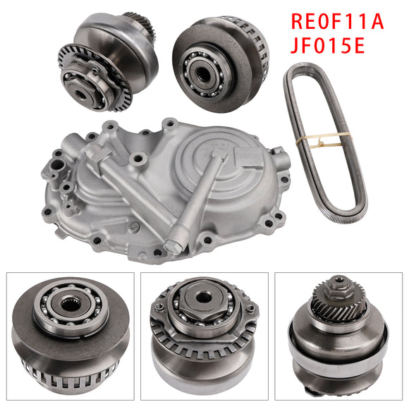 RE0F11A JF015E Pulleys Belt Chain Rear Cover Kit 30 Teeth For CVT Nissan 09-2018