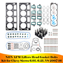 NON AFM Lifters Head Gasket Bolts Kit for Chevy Sierra 6.0L 6.2L V8 2007-16-4