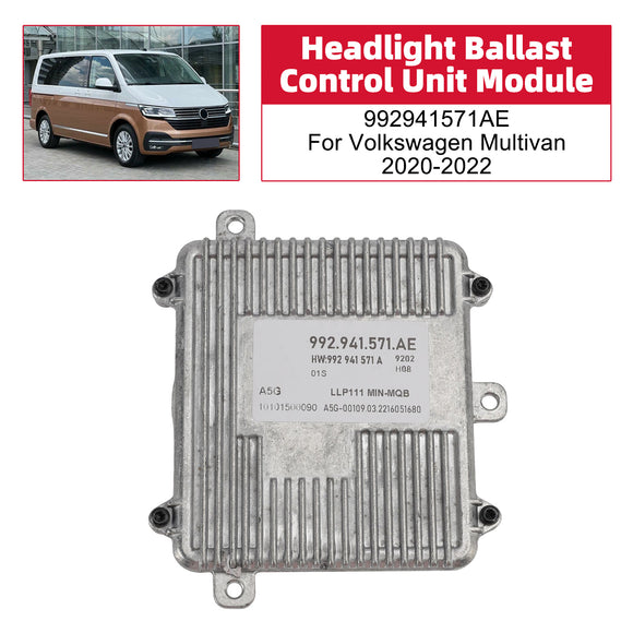 2020-2022 Volkswagen Golf Headlight Ballast Control Unit Module 992941571AE Generic