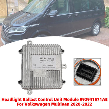 2020-2022 Volkswagen Golf Headlight Ballast Control Unit Module 992941571AE Generic - 0