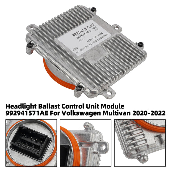 2020-2022 Volkswagen Golf Headlight Ballast Control Unit Module 992941571AE Generic