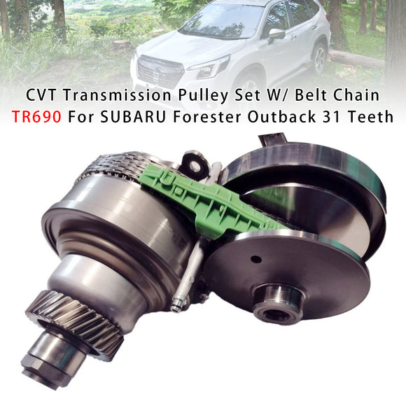 CVT Transmission Pulley Set W/ Belt Chain TR690 For Forester Outback 31 Teeth
