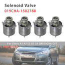 4PCS Transmission Solenoid Valve 019CHA-1502780 For Chery A3 A5 E5 G3-6
