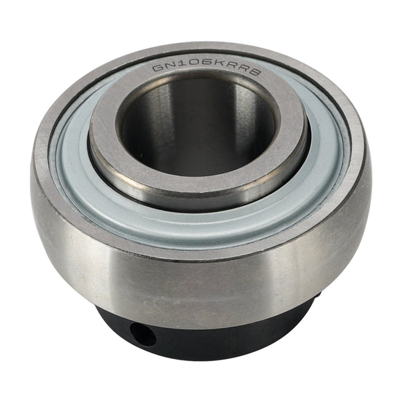 Ford/New Holland: H7220, H7230, H7320, H7330, H7450, H7460, 1409, 1410, 1411, 1412 Disc Mowers GN106KRRB WP66497 184647C91 86575514 1-3/8in Insert Bearing With Lock Collar