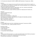 GM & BMW models with the 5L40E Model Automatic Transmission 2004+ 5x Transmission Solenoids 5L40E-15