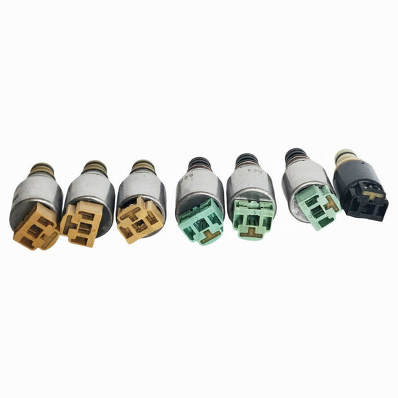 MAZDA TRIBUTE 08-11 L4 2.3L 2.5L V6 3.0L 7PCS 6F15 6F35 Transmission Solenoid Kit Black Solenoid Type