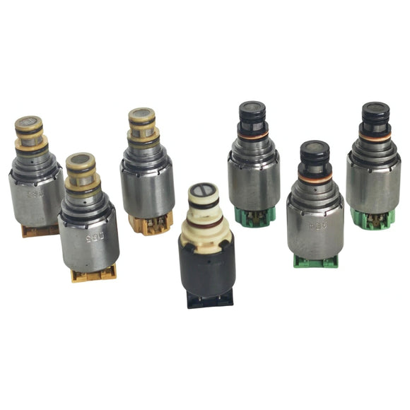 7PCS 6F15 6F35 Transmission Solenoid Kit (Black Solenoid Type) For Ford Mercury