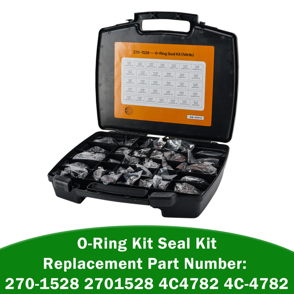 580PCS O-Ring Seal Kit 270-1528 2701528 4C4782 4C-4782 For Caterpillar Excavator