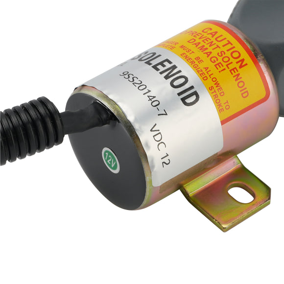 Classic 300D WFM Perkins-11111, 11249, 11281, 11412, 11473, 11546, 11810 S20140-7 9SS20140-7 Shutoff Solenoid