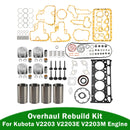 Overhaul Rebuild Kit For Kubota V2203 V2203E V2203M Engine Excavator Part-1