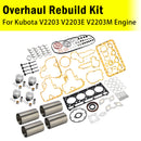 Overhaul Rebuild Kit For Kubota V2203 V2203E V2203M Engine Excavator Part-2
