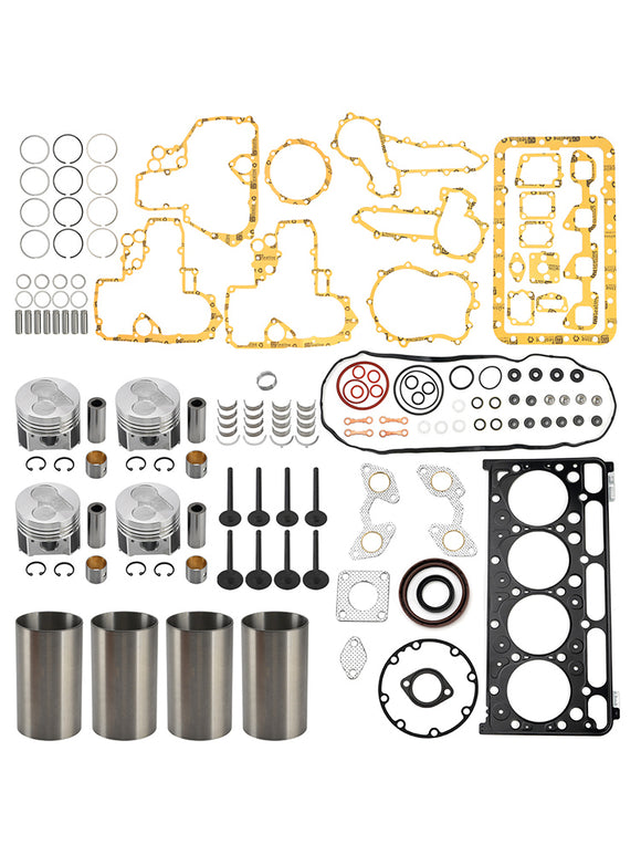 Kubota V2203 V2203E V2203B V2203M Indirect Inject Engine Overhaul Rebuild Kit