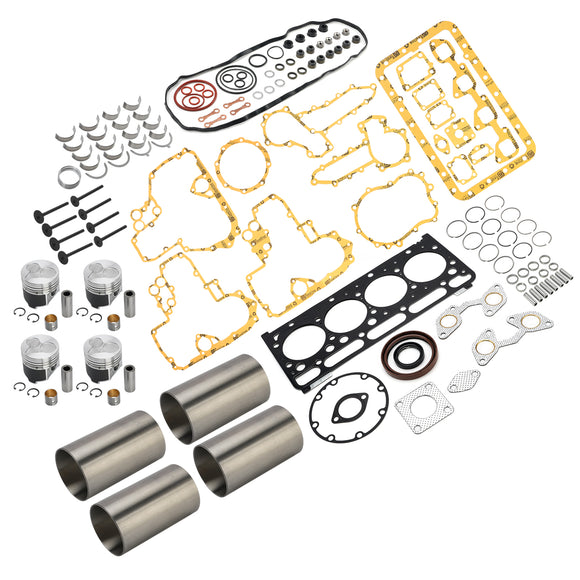 Kubota V2203 V2203E V2203B V2203M Indirect Inject Engine Overhaul Rebuild Kit
