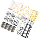 Kubota V2203 V2203E V2203B V2203M Indirect Inject Engine Overhaul Rebuild Kit-15