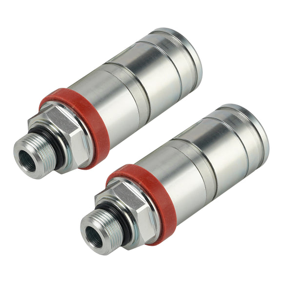 2PCS  AL200979 Hydraulic Female Quick Coupler For John Deere 6100 6400 7230