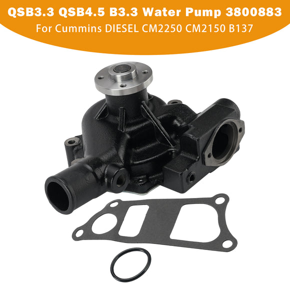 QSB3.3 QSB4.5 B3.3 3800883 Water Pump For Cummins DIESEL CM2250 CM2150 B137