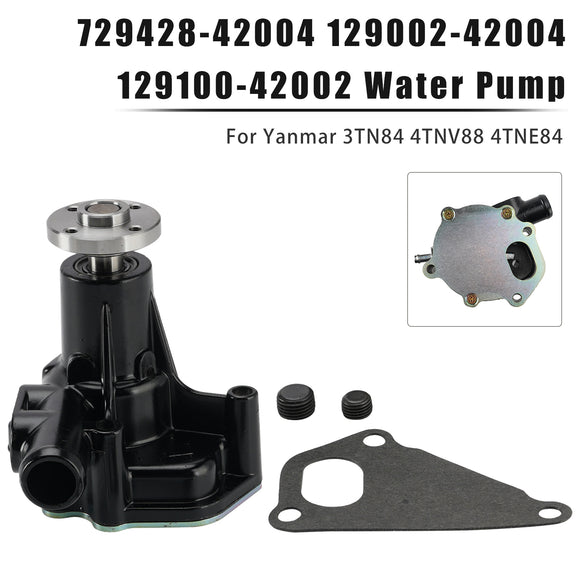 729428-42004 129002-42004 129100-42002 Water Pump For Yanmar 3TN84 4TNV88 4TNE84