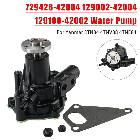 729428-42004 129002-42004 129100-42002 Water Pump For Yanmar 3TN84 4TNV88 4TNE84