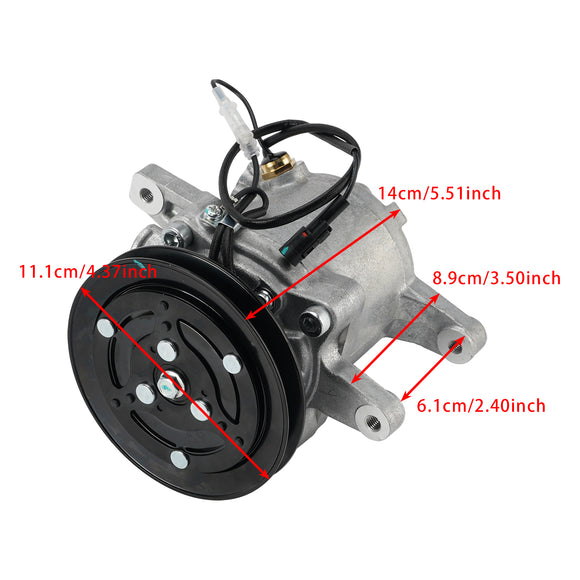 Kubota Excavator: KX040-4, KX057-4, KX080-4, U35-4, U55, U55-4 RD451-93900 447280-3081 A/C Compressor 12V