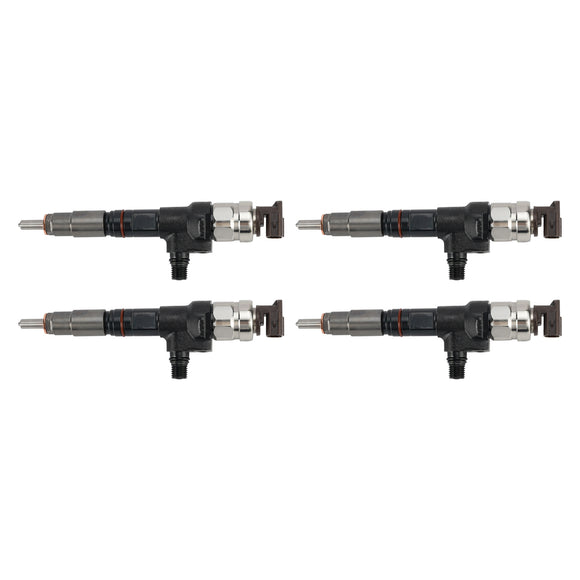 Kubota Skid Steer Loader: SSV75, SSV75C, SSV75P, SSV75PC 4Pcs 295050-1980 Fuel Injector 1J770-53050 1J770-53070 1J770-53051