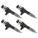 4Pcs 295050-1980 Fuel Injector 1J770-53050 1J770-53070 1J770-53051 For Kubota-13