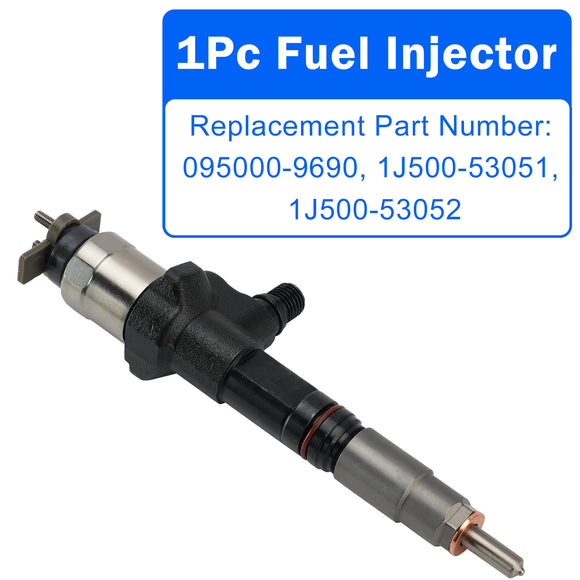 1Pc 095000-9690 1J500-53051 1J500-53050 1J50053052 Fuel Injector For Kubota