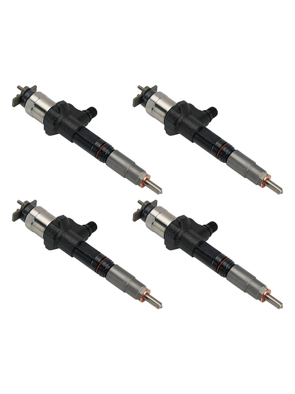 Kubota V3800 V3800T Diesel Engine 4Pcs 095000-9690 1J500-53051 1J500-53050 1J50053052 Fuel Injector