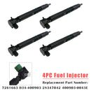 Bobcat Skids S740 S750 S770 S850 With the Doosan D34 Engine Only 4Pcs Fuel Injector 7261663 28347042-1