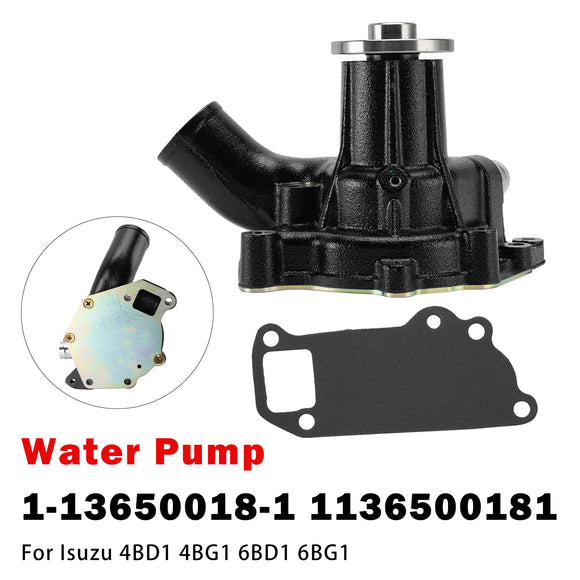 1-13650018-1 Water Pump For Isuzu 4BD1 4BG1 6BD1 6BG1 For Hitachi EX100-5