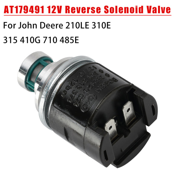 AT179491 Reverse Solenoid Valve 12V For John Deere 210LE 310E 315 410G 710 485E