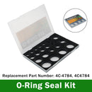 4C4784 4C-4784 D-Ring Seal Kit 9 Sizes 81Pcs For Caterpillar Excavator Parts-1